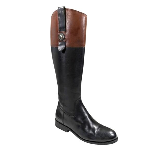 Frye Jayden Button Tall Riding Boots GUC $398 Size 7B   S3080 - Picture 2 of 11